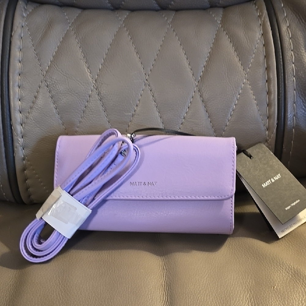 Matt & Nat Lavender Crossbody Bag